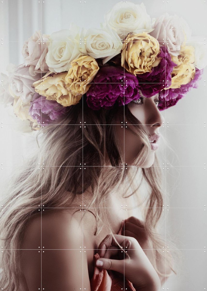 IXXI Private Color, STUDIO HANNAH LEMHOLT - 100 x 140 cm - Gratis ophangtool - Grote wanddecoratie en posters - Kleurrijk, Fotografie, Slaapkamer