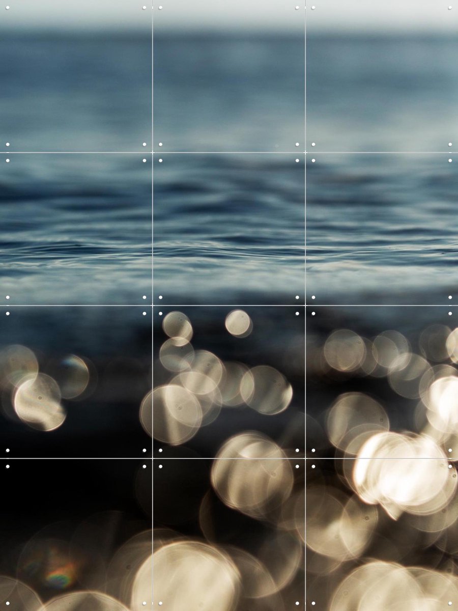 IXXI The Sea 7, Mareike Böhmer - 60 x 80 cm - Gratis ophangtool - Grote wanddecoratie en posters - Fotografie, Abstract, Slaapkamer, Woonkamer