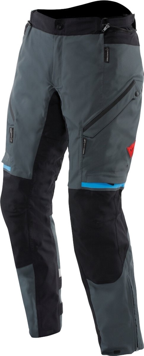 Dainese Mangen Absøluteshell™ Pro Waterdichte Ebony Zwart Textiele Motorbroek - Broek