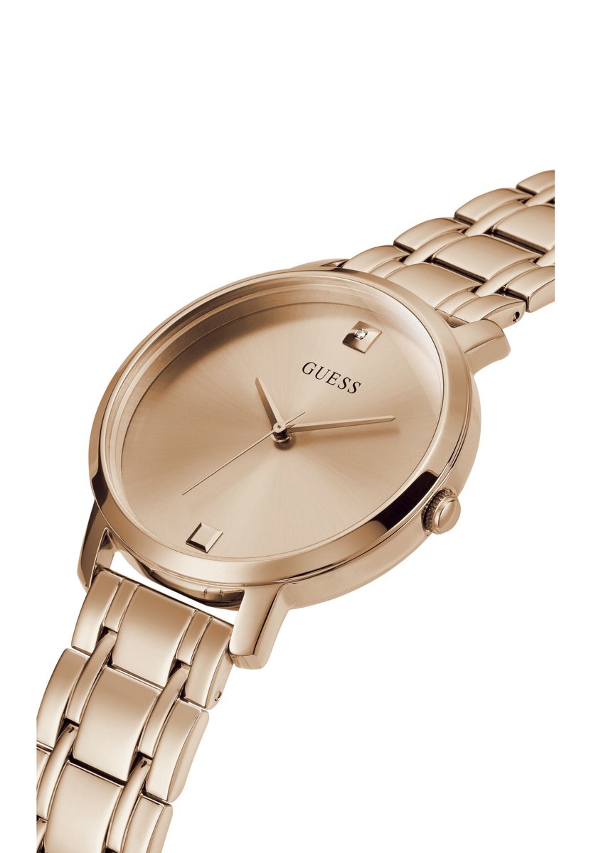 Guess Nova Quartz Analoog Horloge Goudkleurig Case: 100% Stainless Steel | Armband: 100% Stainless Steel 40 mm U1313L1, U1313L3