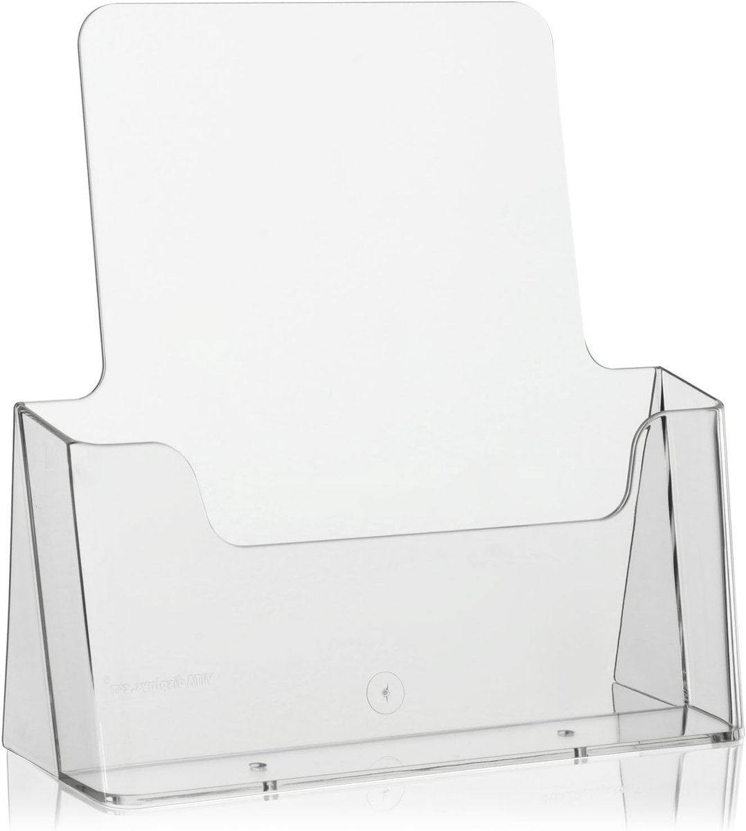 Tafelbrochurehouder DIN A4 Transparant - Set van 20 Stuks voor Folders en Flyers