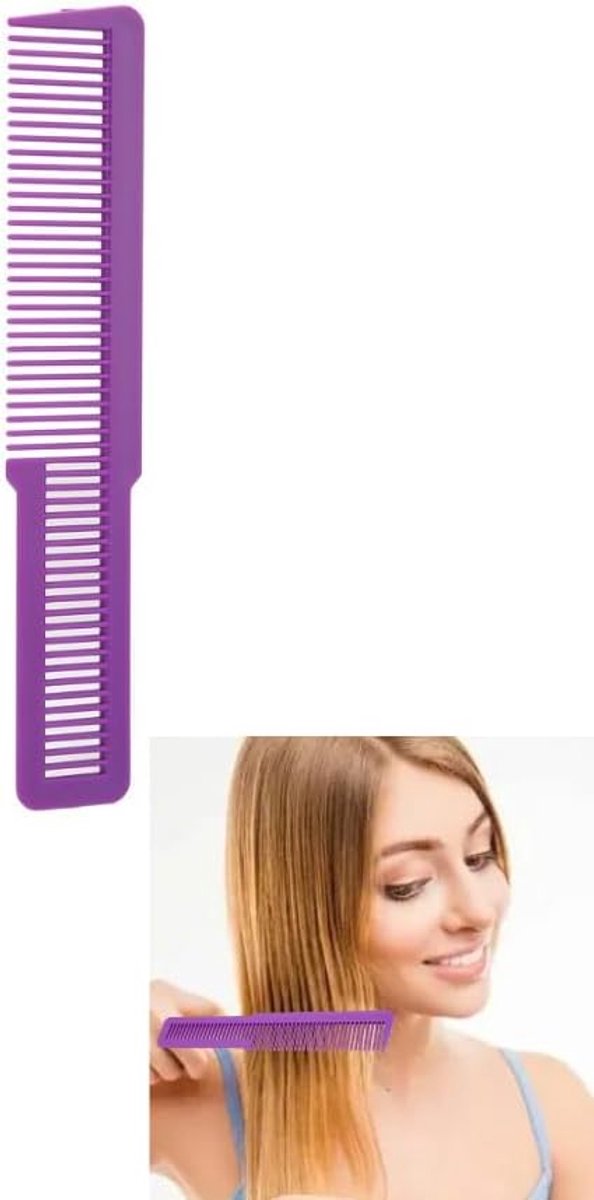 Antistatische Koolstofvezel Kam voor Glad Haar - Voor Dames en Heren