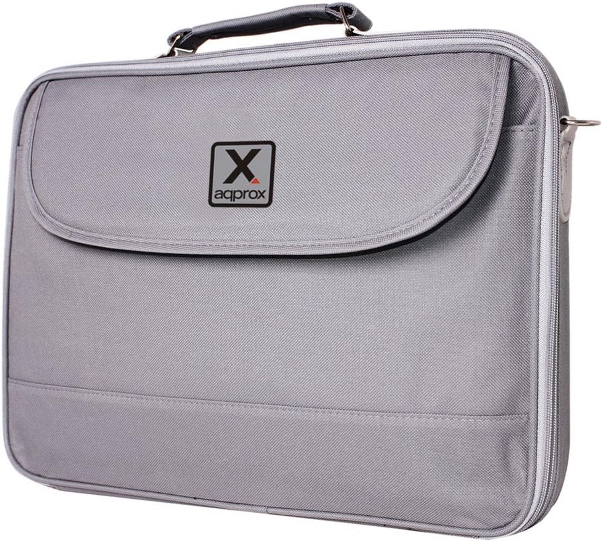 Laptoptas 15,6 inch (39,6 cm) Nylon Notebook Tas Grijs - Waterafstotend
