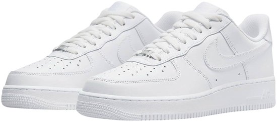 Nike Air Force 1 '07 Heren Sneakers - White/White - Maat 45