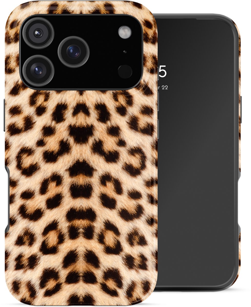 Selencia Hoesje - Geschikt voor Apple iPhone 17 Pro - Backcover - Wild Leo