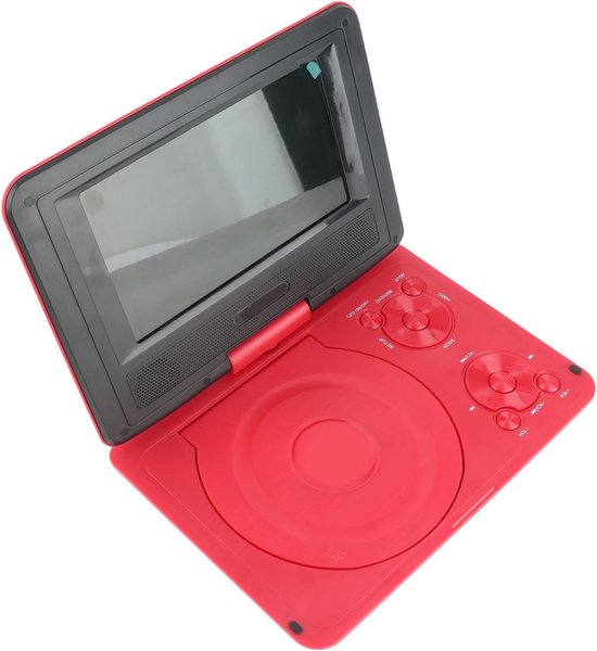 Draagbare DVD-speler met Groot Draaibaar Scherm en Oplaadbare Batterij — afbeelding 4