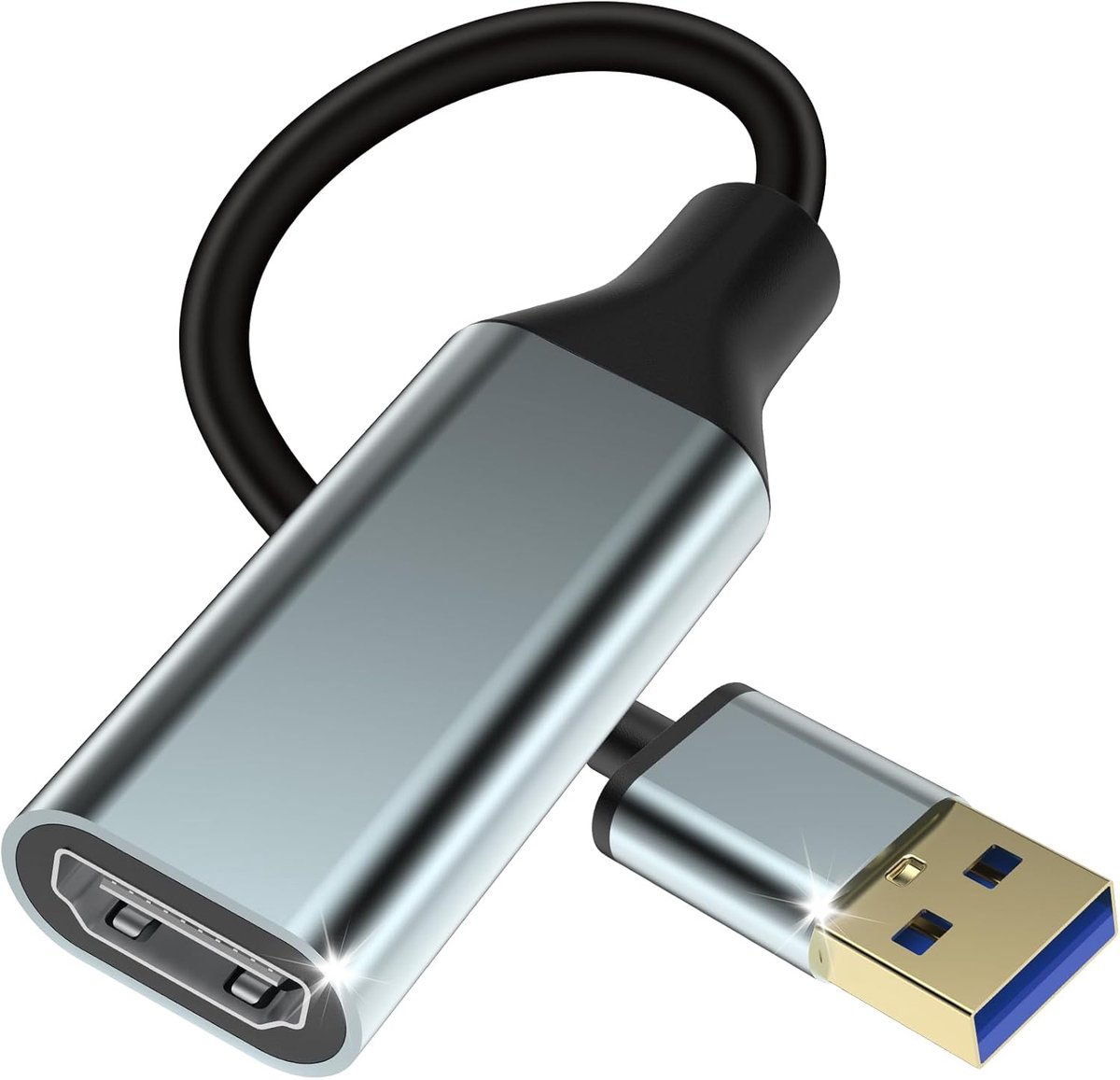 USB naar HDMI adapter 1080p - USB 3.0/2.0 converter voor scherm en tv
