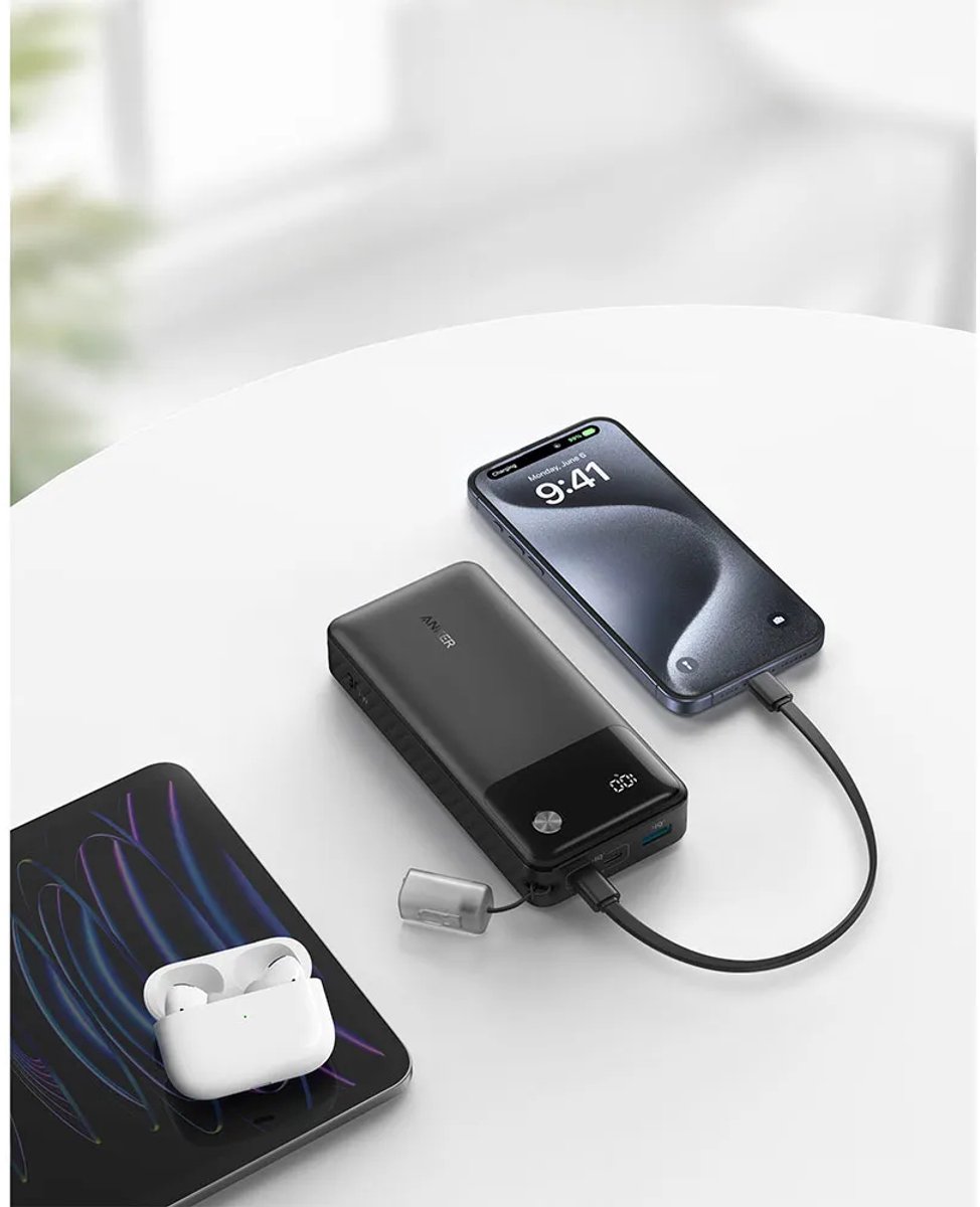Anker Powerbank 20000 mAh 22.5W Zwart - afbeelding 3
