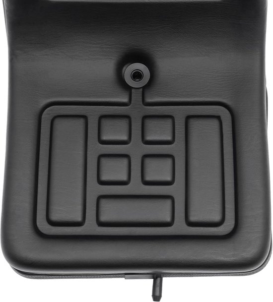 Zitmaaier Stoel - Landbouw Zitting - Veelzijdig Gebruik - Duurzaam Staal PVC - 35x36x30 cm - Zwart — afbeelding 3