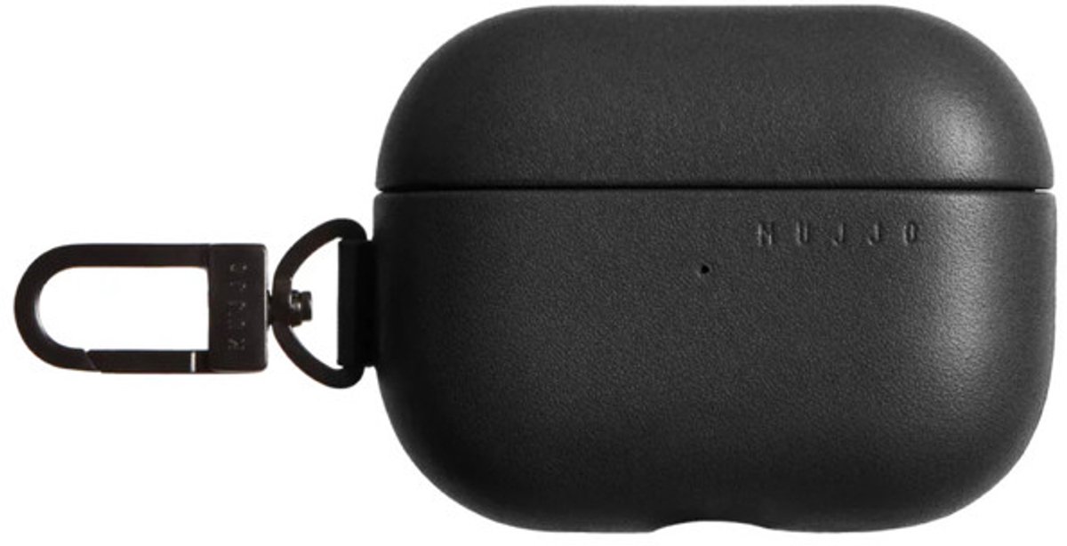 Mujjo Echelon Leather AirPods Pro (1 & 2) Case Black