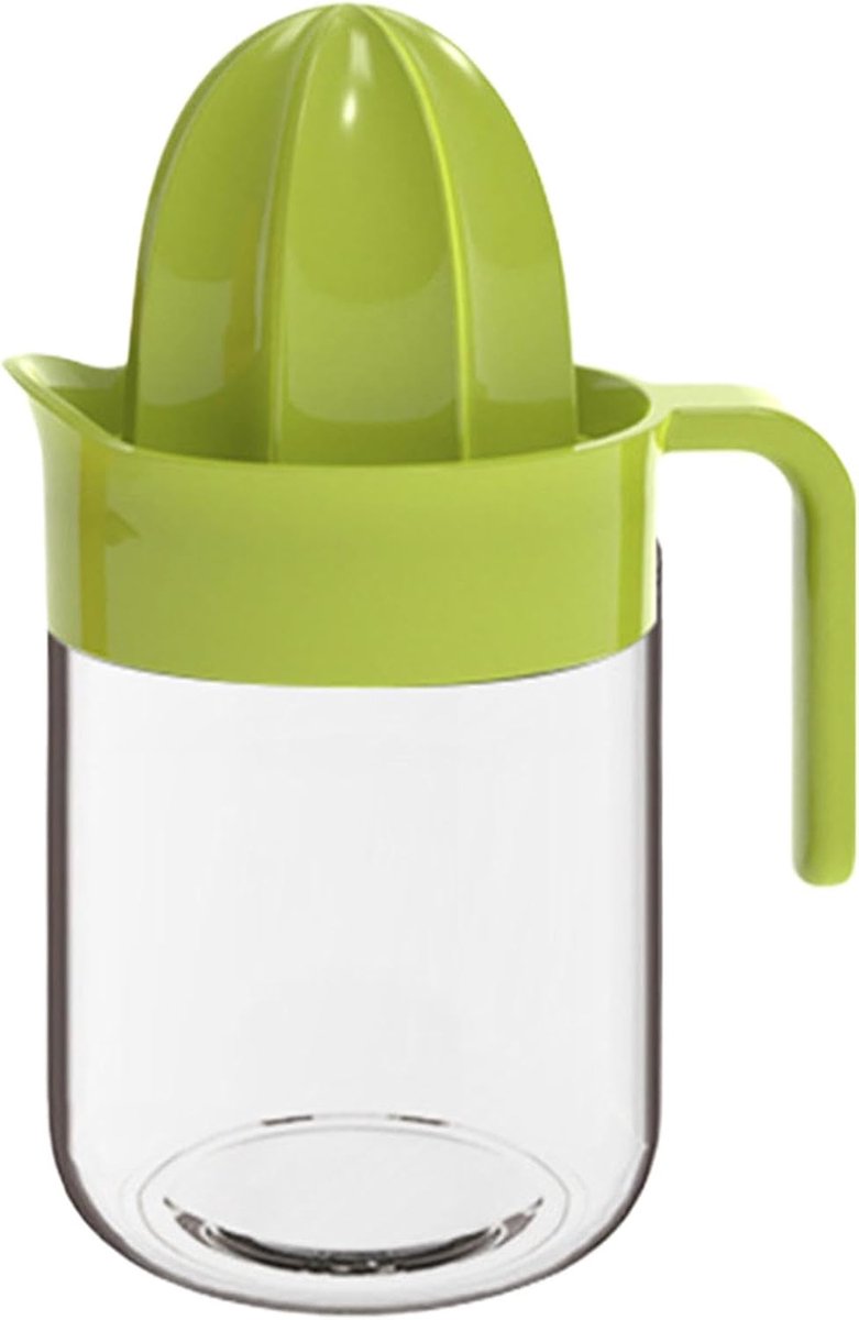 Citruspers Handmatig - Fruit Squeezer - Verse Sapjes Maken - Multifunctioneel Ontwerp - 19.5 x 10.7 x 19.5 cm - Groen