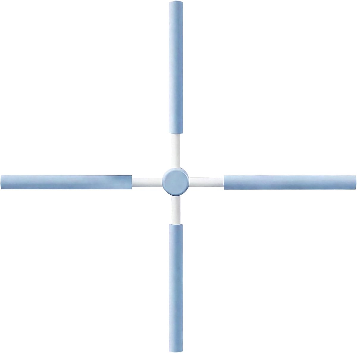 Yoga Hulpmiddel - Houding Corrector - Mobiliteit Verbeteren - Draagbaar & Flexibel - 80cm Lengte - Blauw