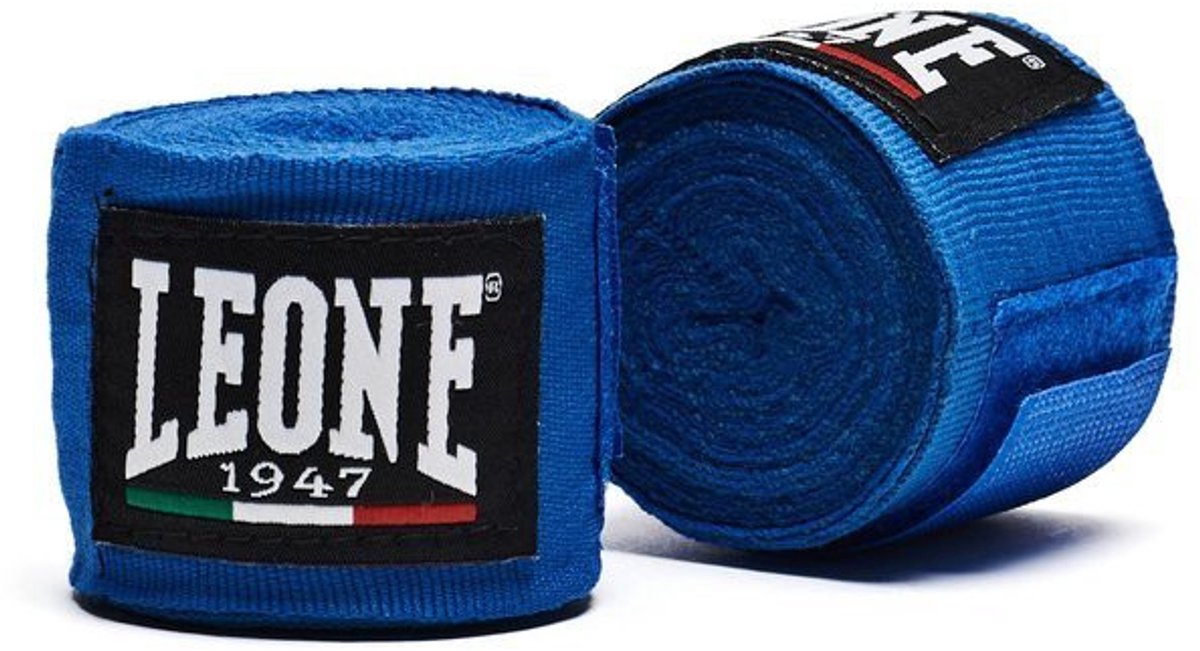 Leone - Vechtsportband - Blauw - 3,5 m - Stabilisatie en Bescherming