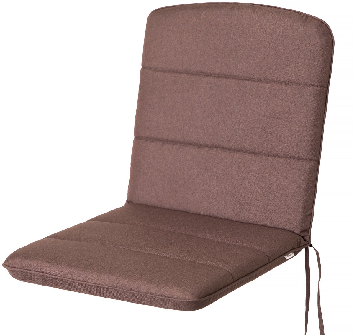 Tuinstoelkussen Alba Bruin - Waterafstotend - UV bestendig– een comfortabel en zorgvuldig gemaakt tuinkussen voor stoelen met een lagere rugleuning.