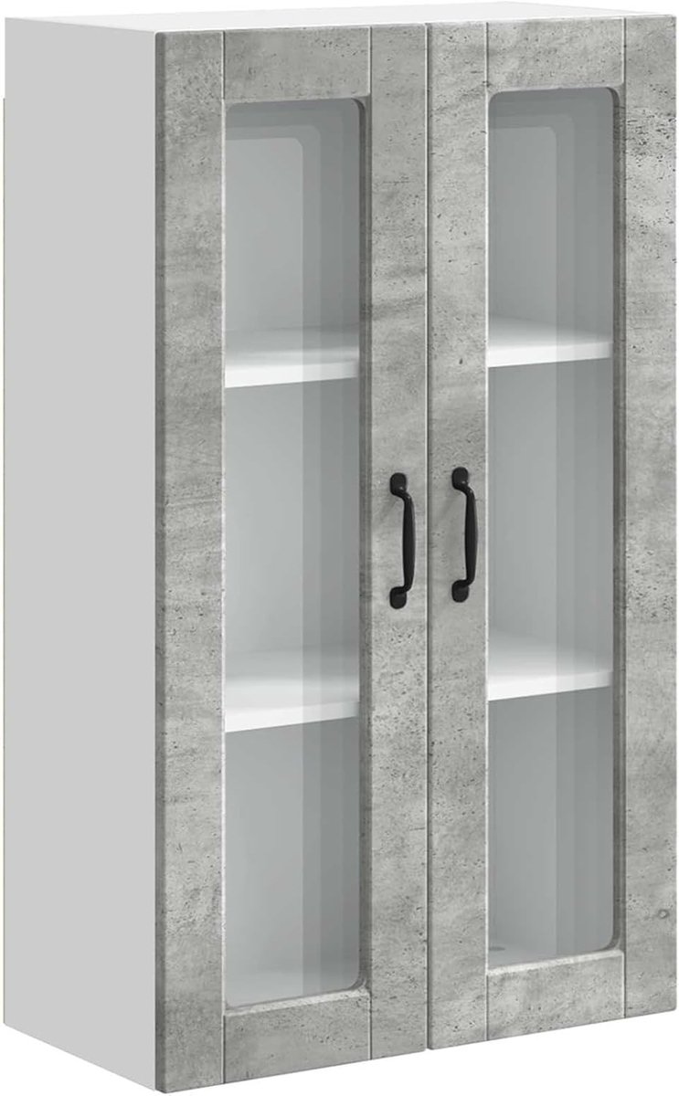Keukenkast met deur - Hangende opbergkast - Keuken organiseren - Modulair systeem - 60 x 3