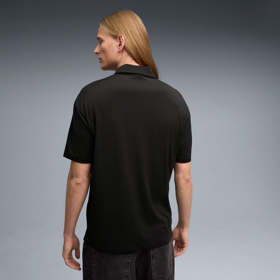 Puma Ferrari Cloudspun Korte Mouw Poloshirt Zwart S Man — afbeelding 2