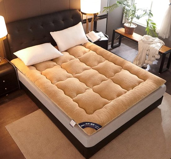 Japanse vloermatras - Vloerbed matras - Reizen en logeren - Vijflaags comfort - 90x190 cm van Merkloos — afbeelding 5