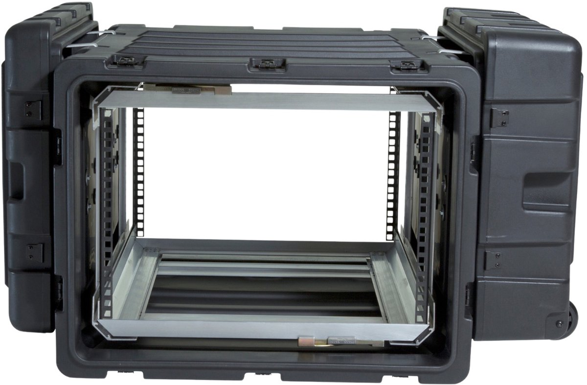 SKB - 3RR Series - 7U Verwijderbare Shock Rack - Zwart - 24-inch diep