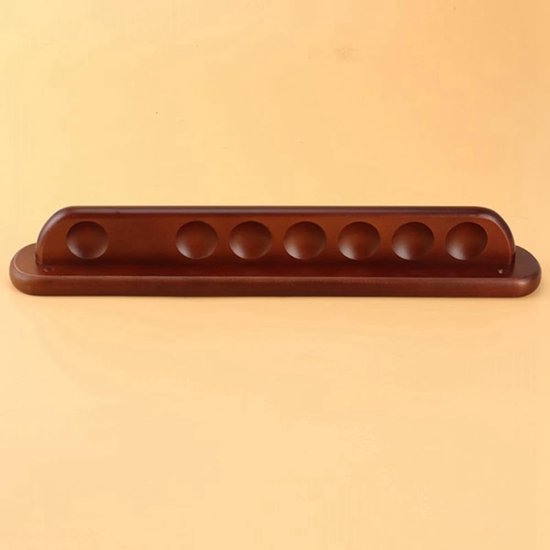 Biljartkeu Houder - Pool Keu Rek - Biljart Opbergen - Massief Hout - Wandmontage — afbeelding 5