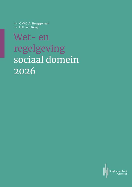 Wet- en regelgeving sociaal domein 2026 - cover