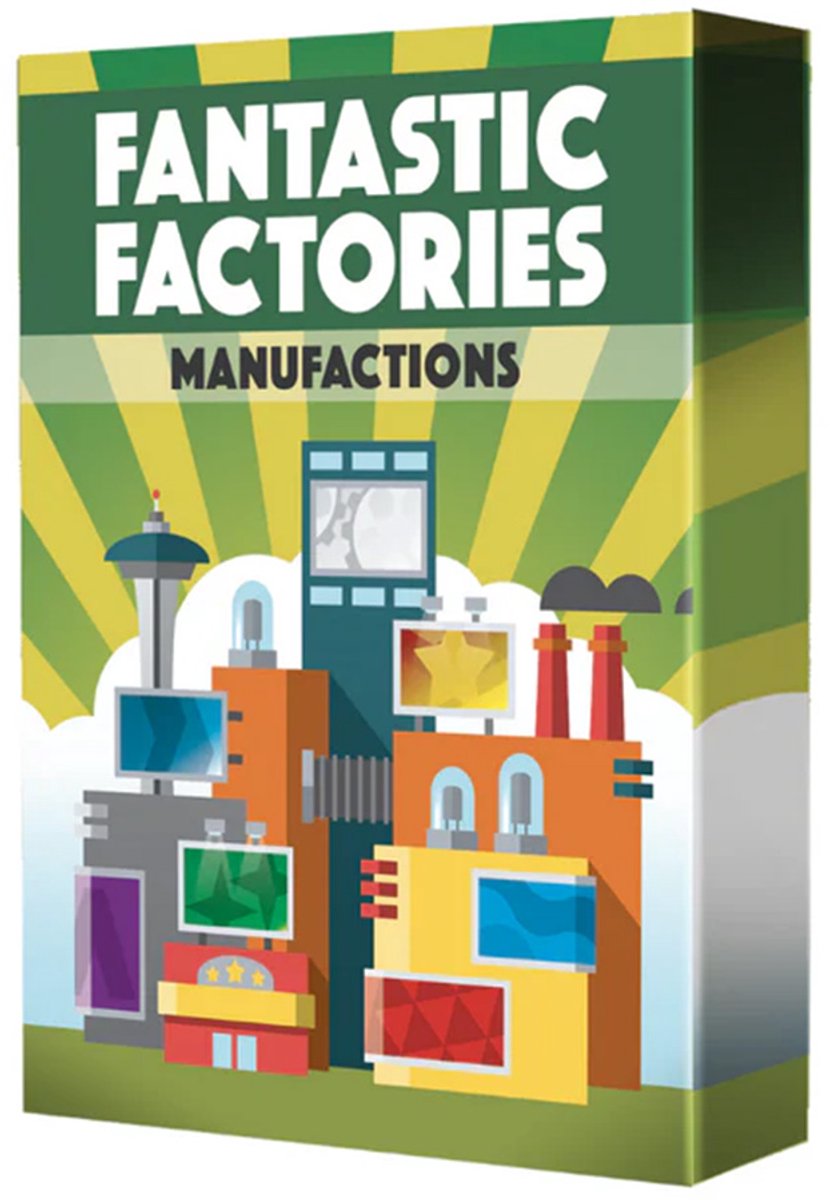 Fantastic Factories Manufactions Expansion - Bordspel Uitbreiding - Engels