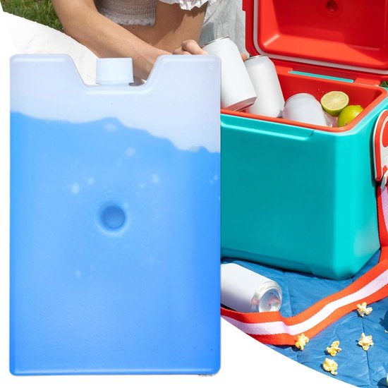Koelpack - Herbruikbaar Ijspak - Buitenactiviteiten - Snel Invriezen - 15x10cm - Blauw — afbeelding 4