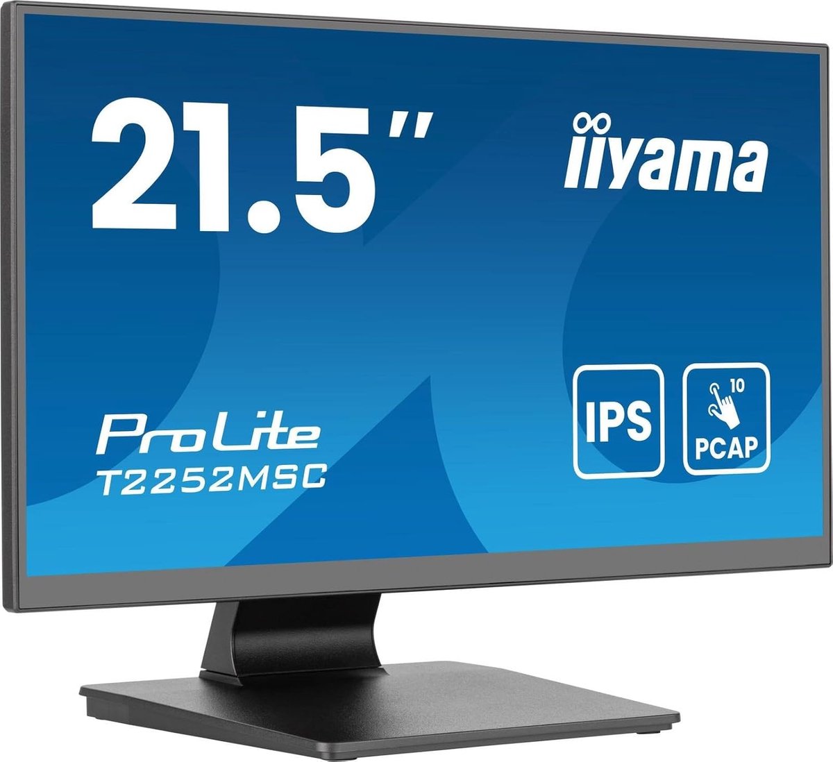 Aanraakscherm Monitor - Multitouch Display - Zakelijk Gebruik - Full HD 10-punts - 215 Inch - Zwart