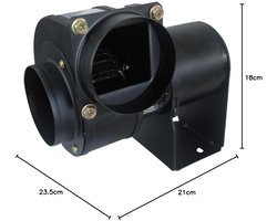 Centrifugaalventilator - Radiale Ventilator - Lucht Afzuigen - Hoge Temperatuur Bestendig - 23.5 x 21 x 18 cm