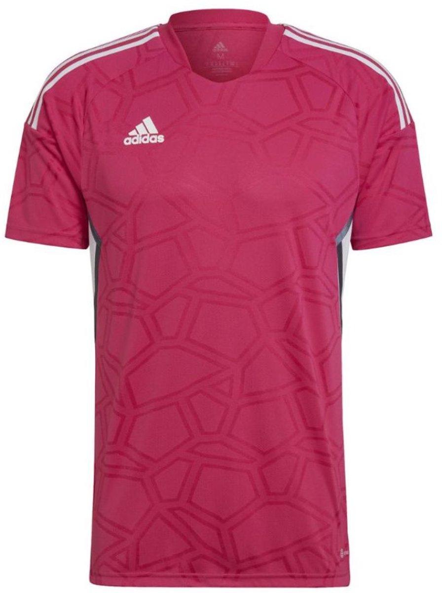 adidas T-shirt Heren Condivo 22 Match Day Jersey Roze - Maat XL