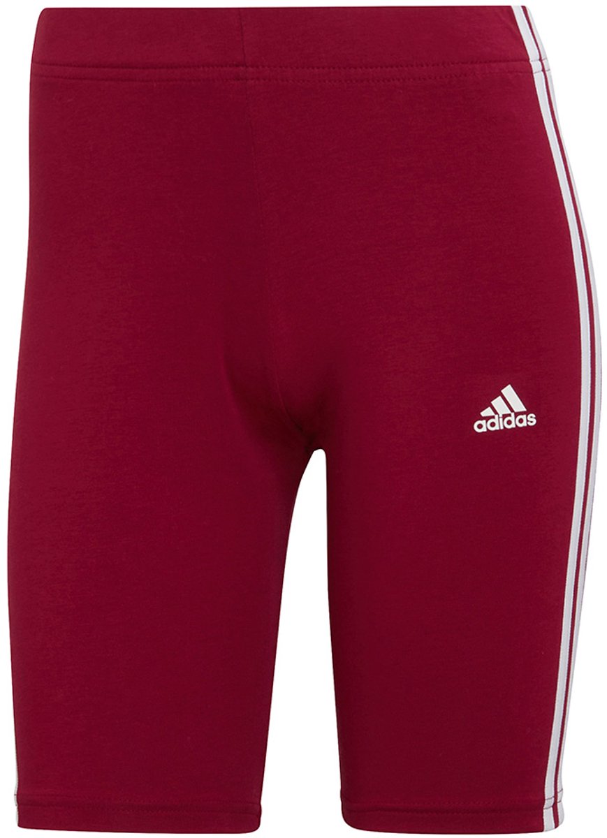 adidas Short Dames W 3S BK SHO Bordeauxrood