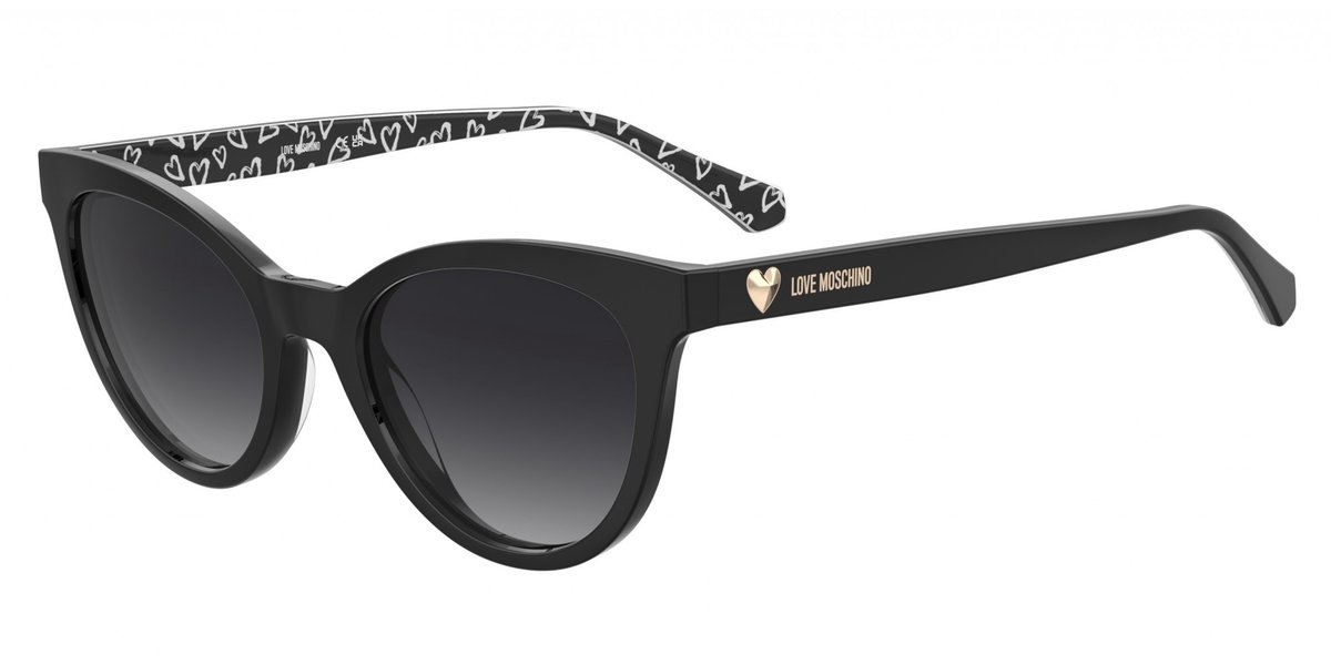 Moschino Love MOL079/S Black pattern black 52/20/140 WOMAN Zonnebrillen