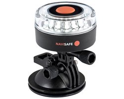 Navisafe - NS041 - NAVI LIGHT 360° wit met zuignapbevestiging