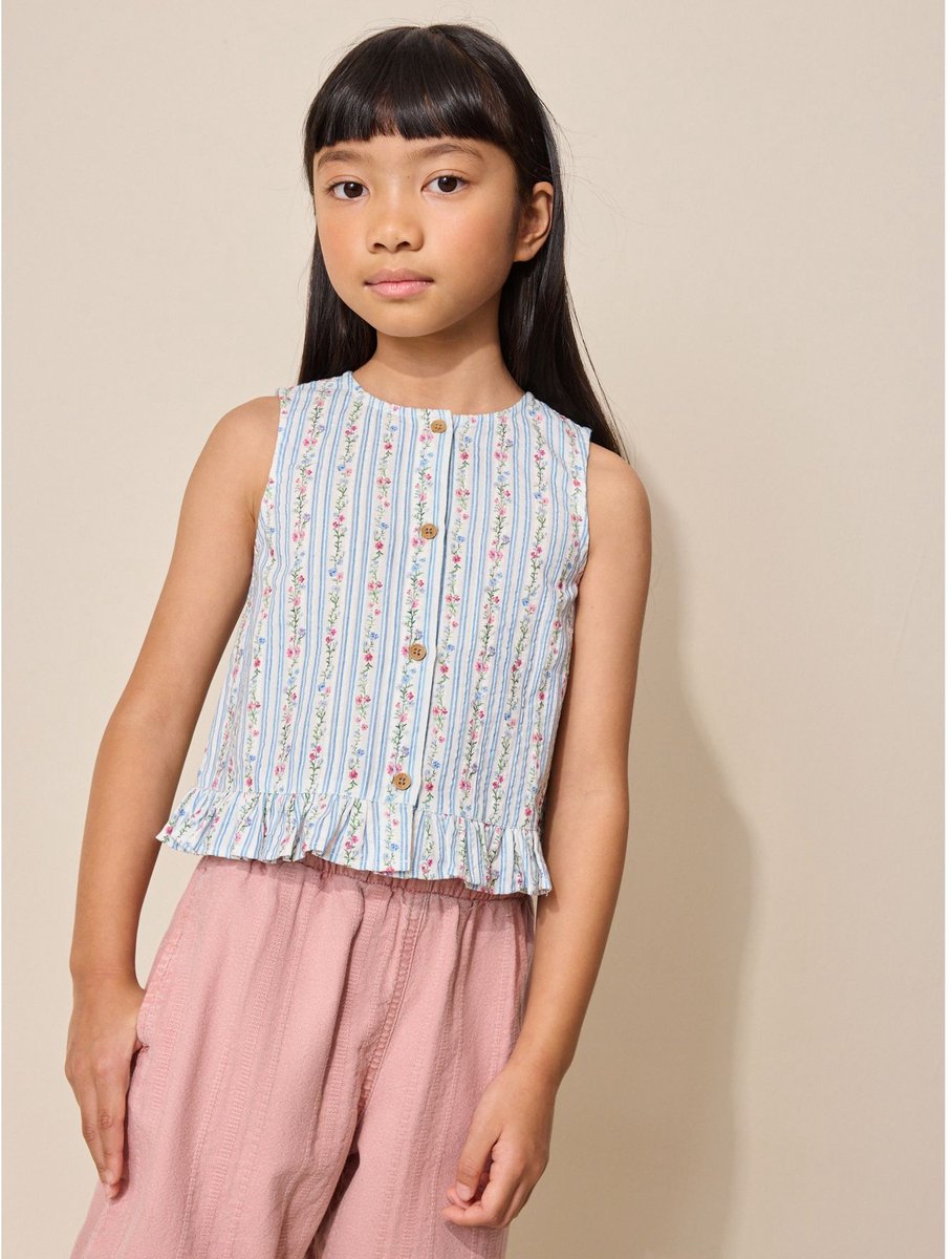 Next - Meisjes - Mouwloos gilet - Wit