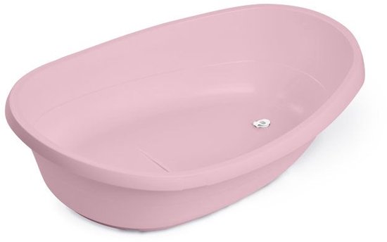 INGENUITY Extra grote roze ombouwbare babybadkuip, babybad met stoffen hangmat, zitsteun voor baby's, 2 waterornamenten, geschikt voor baby's van 0 tot 24 maanden van Merkloos — afbeelding 2