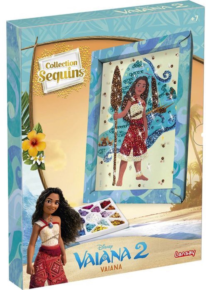 Creatief Hobbypakket - LANSAY - Paillettencollectie - Moana - Vanaf 7 jaar oud