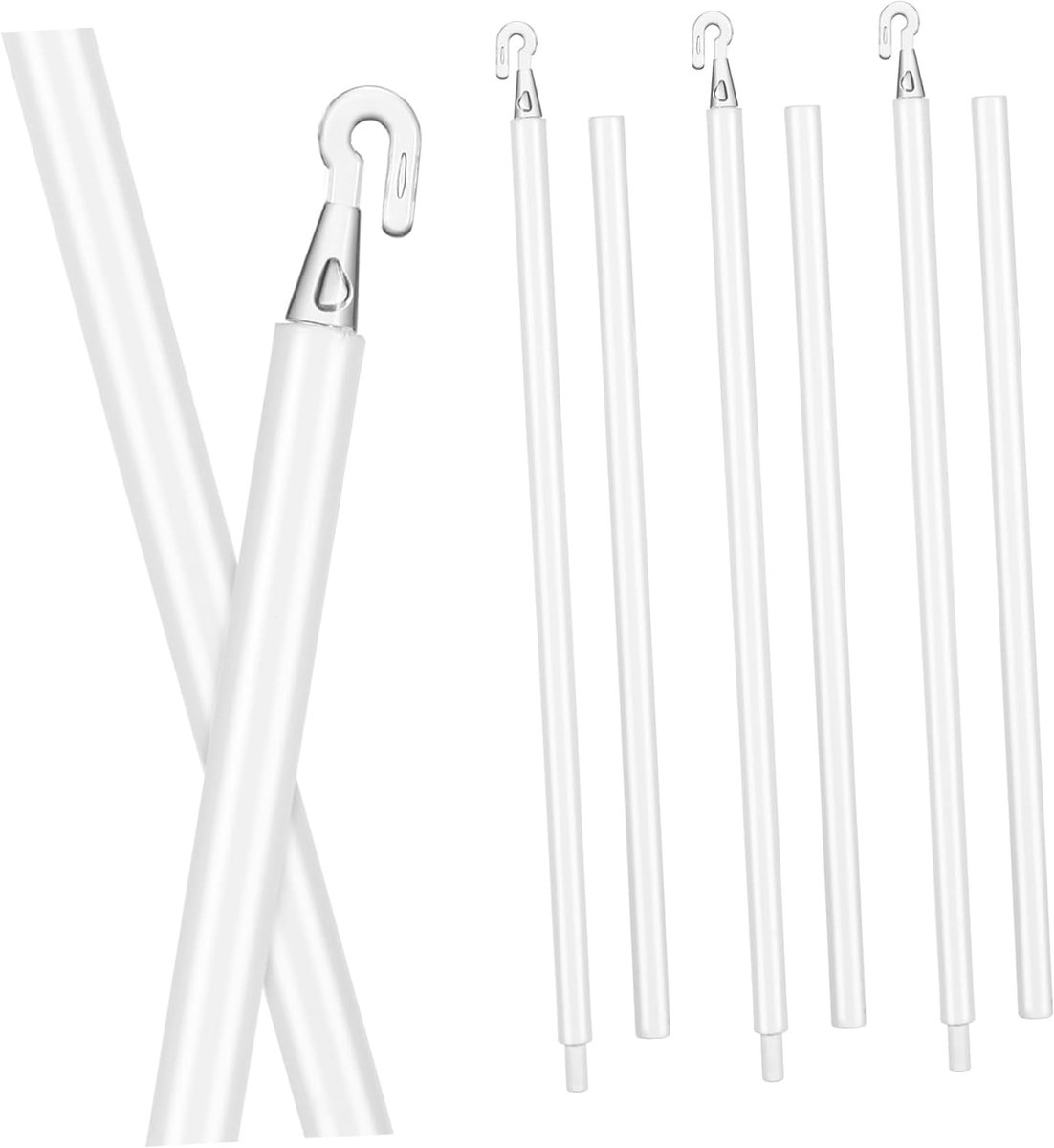 Jaloezie Oprolstok - Kantelstang Raambekleding - Vensterbediening - Universele Pasvorm - 6