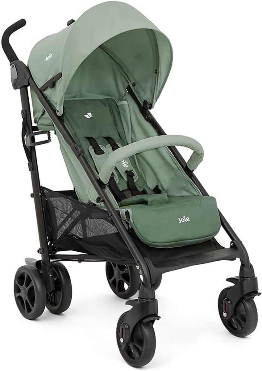 Lichtgewicht Kinderwagen - Compacte Reisbuggy - Dagelijks Gebruik - Volledig Plat Verstelbaar - 955 kg - Groen