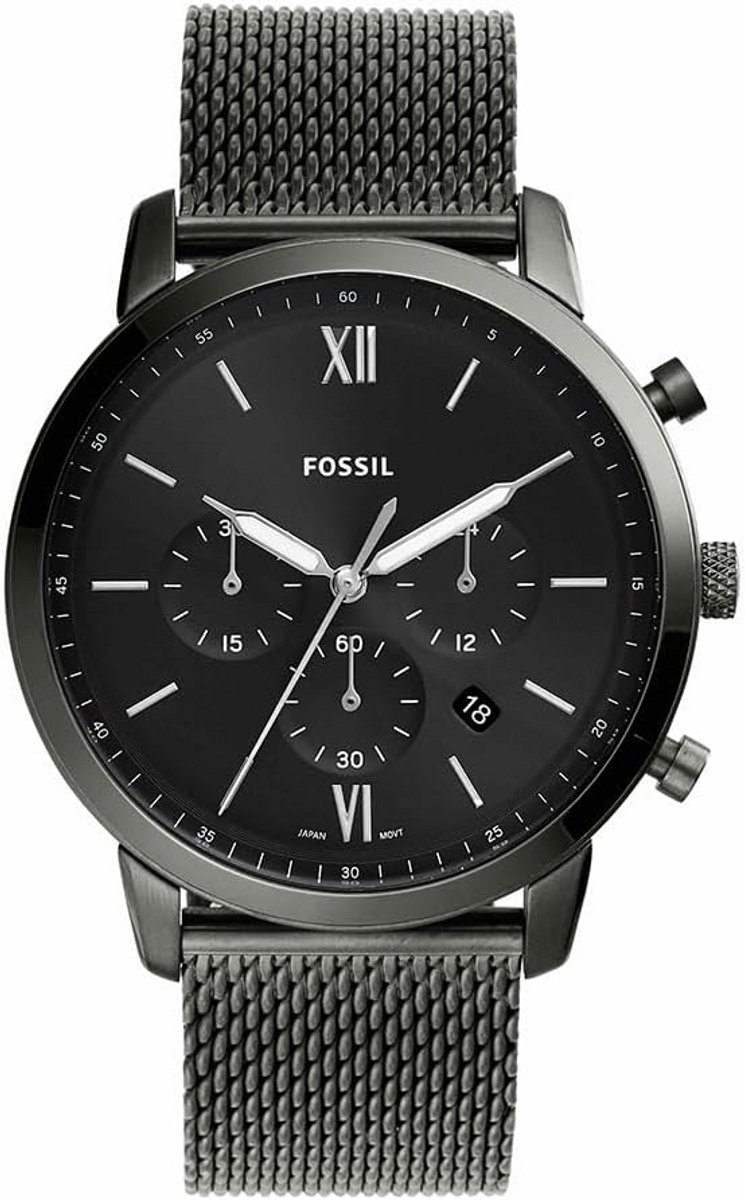 Heren Horloge met Kwarts Chronograaf en Roestvrijstalen Band