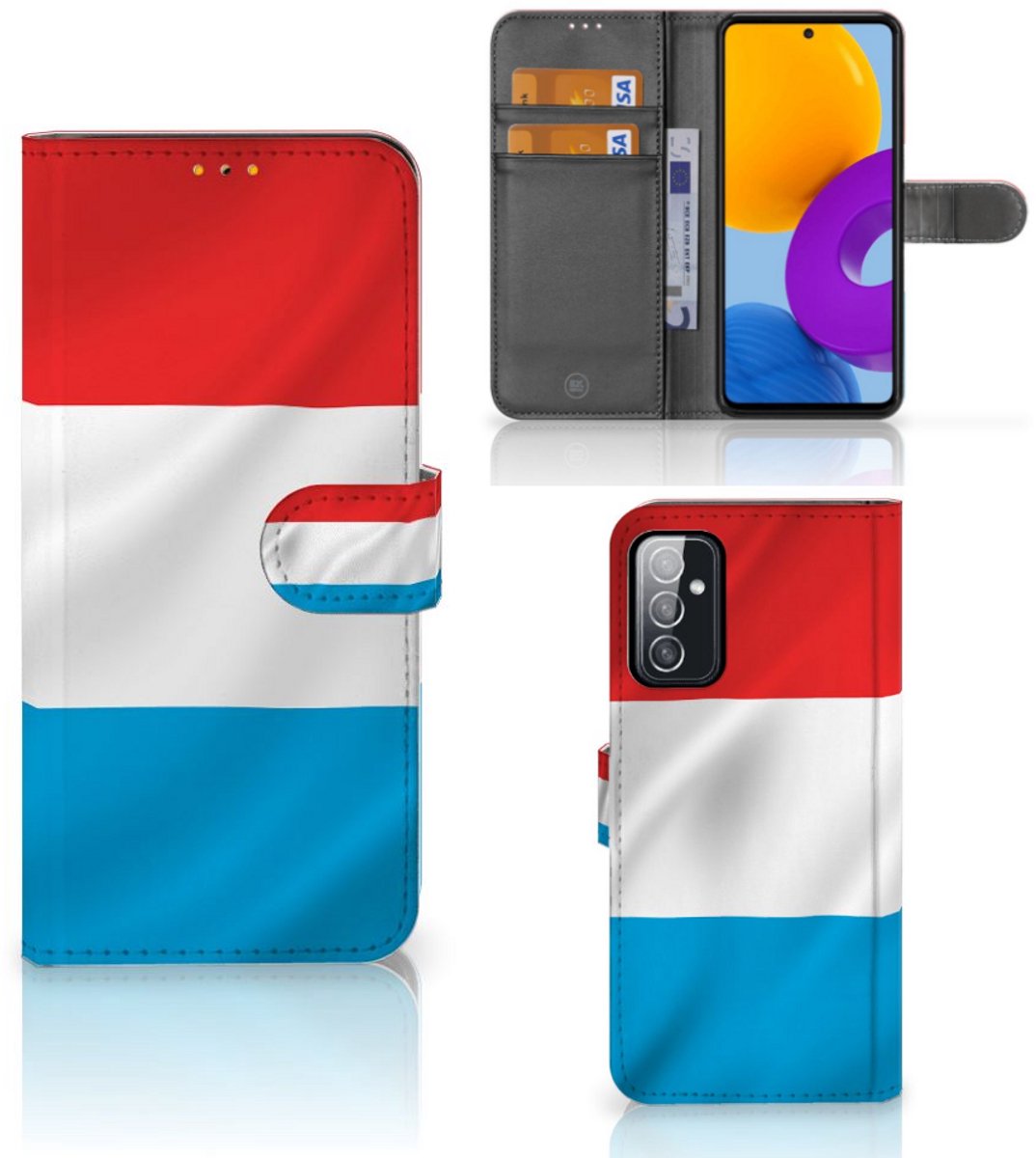 Samsung Galaxy M52 Bookstyle Case Luxemburg