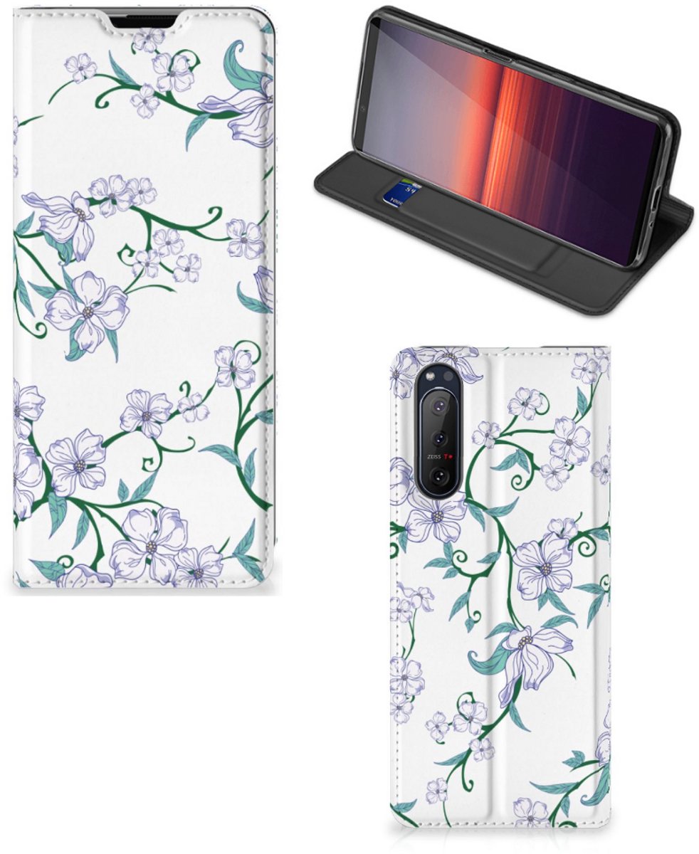 Sony Xperia 5 II Uniek Smart Cover Blossom White