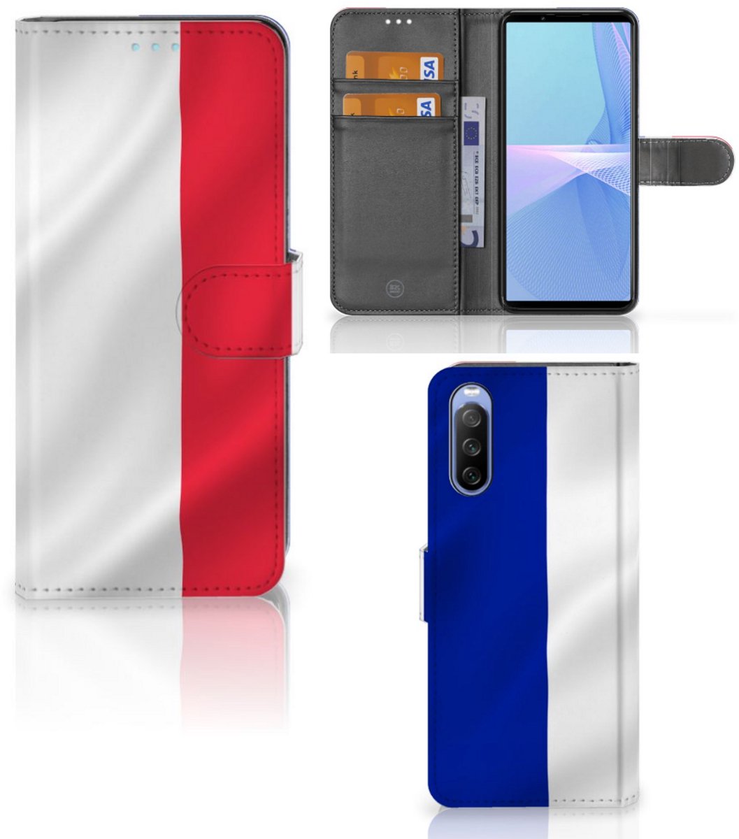 Book Case voor Sony Xperia 10 III Bookstyle Case Frankrijk