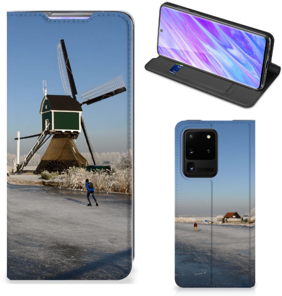 Samsung Galaxy S20 Ultra Book Cover Schaatsers