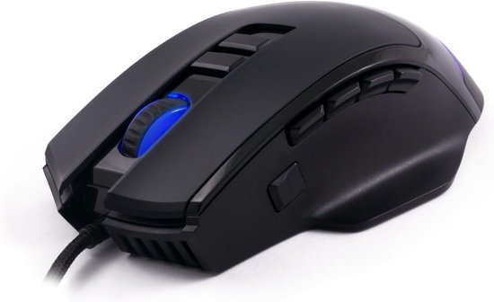 Deep Gaming ProSwap Modulaire USB-muis met 3 verwisselbare zijpanelen (3, 5 en 10 toetsen), RGB-licht, optische sensor Pixart 3325, 500fps, 100IPS, 1000 Hz, Huano-switches, verstelbaar gewicht — afbeelding 2