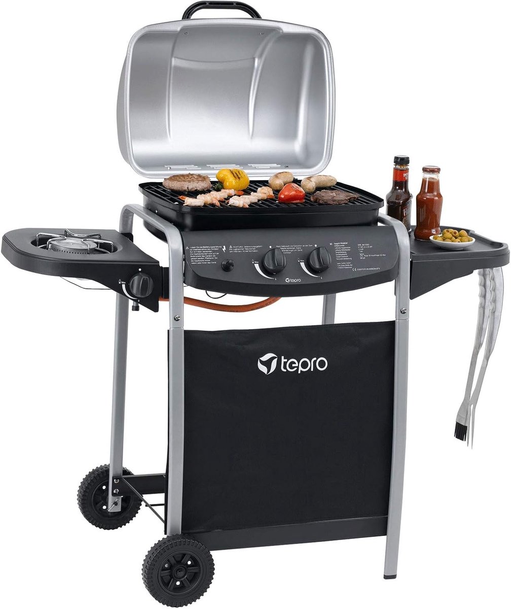 Compacte Gasbarbecue voor Veelzijdig Grillplezier