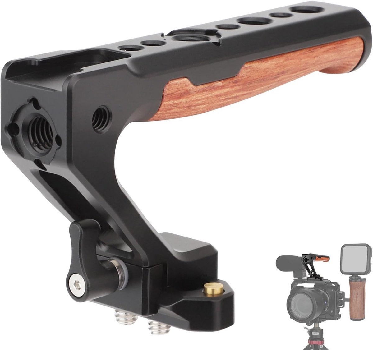 Top Handle Quick Release Grip voor Camera's met NATO Rail System