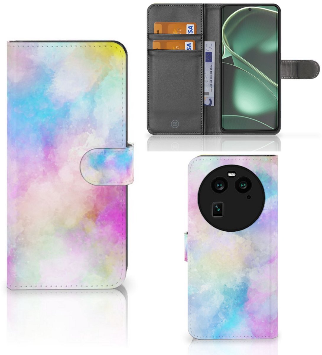 Hoesje OPPO Find X6 Watercolor Light