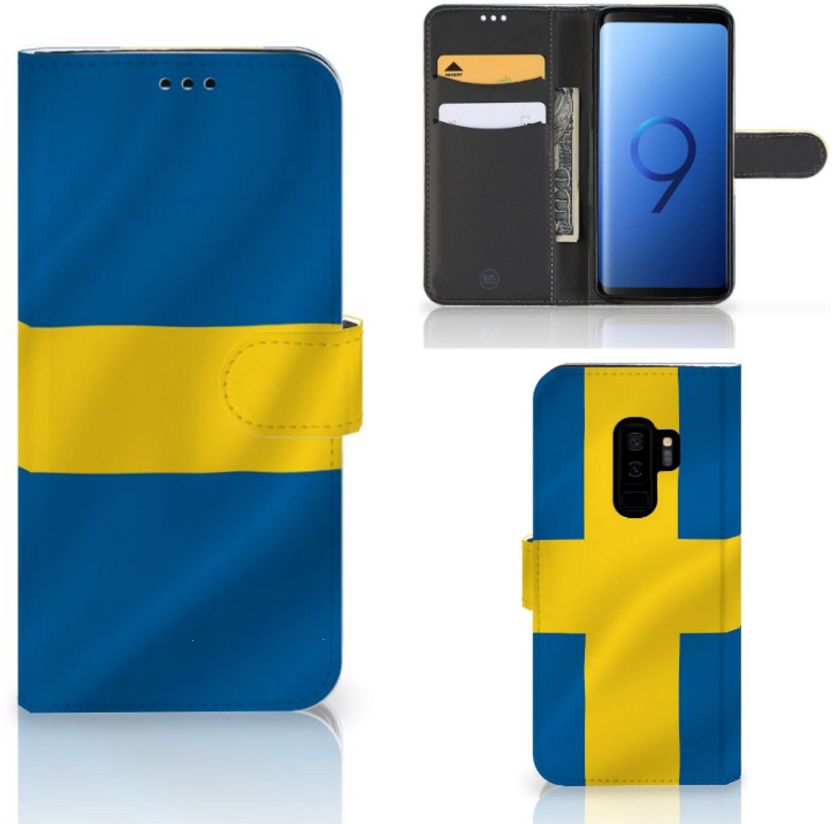 Samsung Galaxy S9 Plus Bookstyle Case Zweden