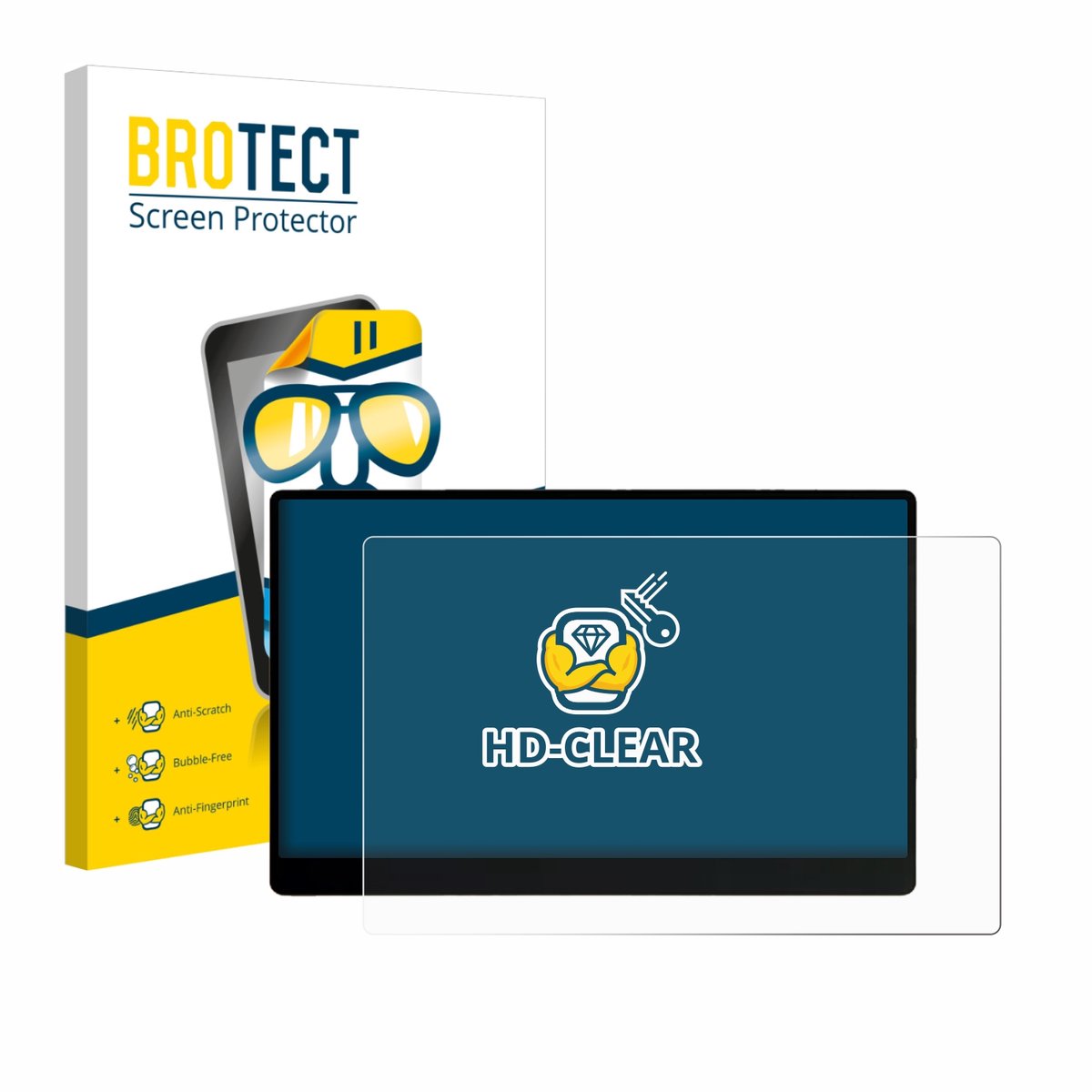 BROTECT - Screenprotector voor Sotsu FlipAction Go 14" - Folie Beschermfolie transparant