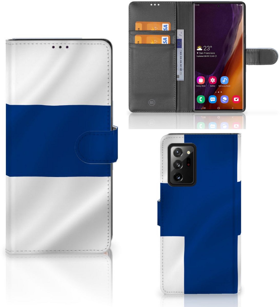 Samsung Galaxy Note20 Ultra Bookstyle Case Finland