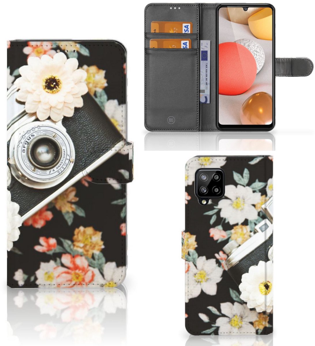 Samsung Galaxy A42 5G Telefoonhoesje met foto Vintage Camera
